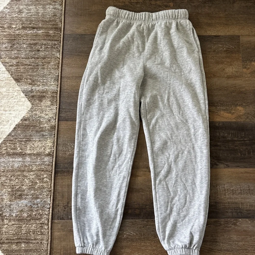 Old Navy Youth Kids XL 14-16 Gray Sweatpants Joggers Lounge Comfy
